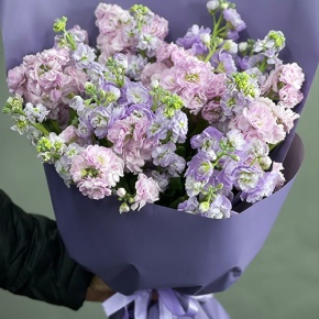 Букет из 15 ароматных маттиол микс в Одинцово