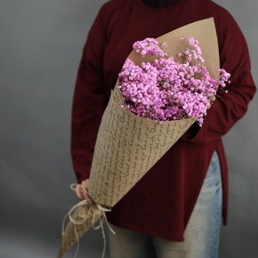 Букет из 3 розовых гипсофил в Одинцово