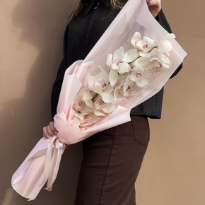 Букет из белой орхидеи в Одинцово