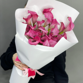 Монобукет из 21 каллы в Одинцово