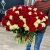 Букет 151 роза красный и белый микс (60 см) в Одинцово Букет 151 роза красный и белый микс (60 см) в Одинцово
