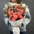Букет "Фортуна" из коралловых роз и оксипеталума в Одинцово Букет "Фортуна" из коралловых роз и оксипеталума в Одинцово