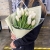 Букет 15 белых тюльпанов в Одинцово Букет 15 белых тюльпанов в Одинцово