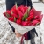 Букет 27 красных тюльпанов в Одинцово Букет 27 красных тюльпанов в Одинцово
